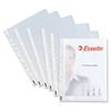 Esselte Economy Pocket Polypropylene Multipunched [Pack 100] - 56133
