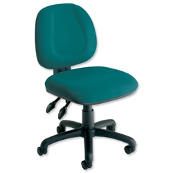 Trexus Plus Medium Back Chair Permanent Contact W460xD450xH480-590mm Back H400mm Pyra Green