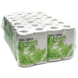 Maxima Green Toilet Roll 2-Ply 320 Sheets White Ref VMA320 [Pack 36]