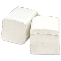Toilet Tissue Bulk 2-Ply Interleaved for Dispenser 250 Sheets White Ref VMA2067 [Pack 36]