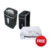Fellowes 99Ci Professional Shredder & MS450Cs Personal Micro Shredder - FREE Printer