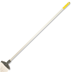Charles Bentley Kentucky Mop Handle with Grey Grip Clip Colour-coded Yellow Ref SPC/VZ20511Y/CLIP