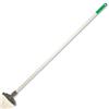 Charles Bentley Kentucky Mop Handle with Grey Grip Clip Colour-coded Green Ref SPC/VZ20511G/CLIP