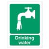 Stewart Superior Catering Sign Drinking Water W150xH200mm - SP110