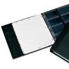 Business Card Book PVC with A-Z Index for 240 Cards 292x279mm Black