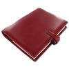 Filofax Cuban Personal Organiser Italian Leather for Refills A5 Red Ref 24872