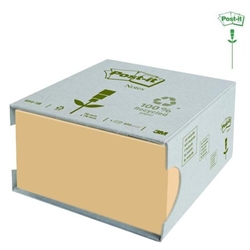 Post-it® Note Cube Recycled 450 Sheets 76x76mm Pastel Green Ref 636-1CG - Item image