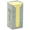 Post-it Z-note 100 Sheets per Pad 76x76mm Yellow Ref R330-1T [Pack 16]