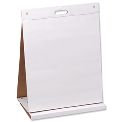 Post-it® Table Top Meeting Chart Pad of 20 Sheets and Dry Erase Board 508x584mm Ref 546306
