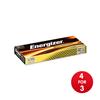Energizer Industrial Battery Long Life LR03 1.5V AAA Ref 636106 [Pack 10] - 4 for 3