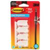 3M Medium Cord Clips with Command Strips for Cable Management Ref 17301 [Pack 4]