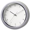 Alba Easytime Wall Clock Quartz with Plastic Lens and Case Diameter 320mm Grey Ref HORMURM