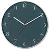 Wall Clock Radio Controlled Diameter 300mm Silver