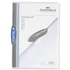 Durable Swingclip Crystal Folder for 30 Sheets A4 Blue[Box 25]-2260/06
