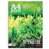 Silvine Premium Notebook Recycled Wirebound Punched [Pack 5] - R102