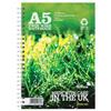 Silvine Premium Notebook Recycled Wirebound Ruled [Pack 5] - R103