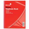 Silvine Triplicate Memo Book with Index and Carbon Ruled 1-100 254x203mm Ref 606 [Pack 6]