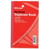 Silvine Triplicate Invoice Book with Index and Carbon Ruled 1-100 210x127mm Ref 619 [Pack 6]