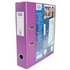 Elba Lever Arch File PVC 70mm Spine A4 Purple [Pack 10] - 100082437