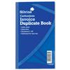Silvine Duplicate Book Carbonless Invoice 1-100 210x127mm Ref 711 [Pack 6]