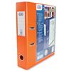 Elba Lever Arch File PVC 70mm Spine A4 Orange [Pack 10] - 100082439