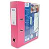 Elba Lever Arch File PVC Cover 70mm Spine A4 Pink [Pack 10] - 1000824