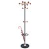 Hat and Coat Stand Tubular Steel with Umbrella Holder 9 Pegs 3 Hooks
