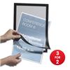 Durable Magaframe A4 Self Adhesive Black Ref 487201 [Pack2] - 3 for 2