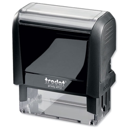 Trodat Printy 4913 Custom Stamp Self-Inking Up to 6 lines 60x23mm Ref 199897