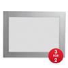 Durable Magaframe A5 Self Adhesive Silver Ref 487123 [Pack 2] - 3 for 2