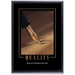 Stewart Superior Motivational Picture in Black Ash Frame Quality A2 Ref FGA207 - Item image