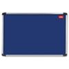 Nobo Euro Plus Noticeboard Felt with Aluminium Frame Blue - 30230175
