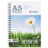 Silvine Notebook Carbon Neutral Perforated Twin Wire [Pack 5] - R303
