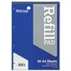 Silvine Refill Pad Headbound Perforated Punched Quadrille - A4RPX