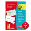 DECAdry TopLine Business Cards Straight Corner White Ref OCC3342 [150 Cards] - 7 for 5