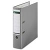 Leitz Lever Arch File Plastic 80mm Spine Foolscap Grey Ref 11101185 [Pack 10]