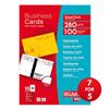 DECAdry Deluxe Business Cards Inkjet 280gsm 85x54mm Matt Ref DPOCC3727 [100 Cards] - 7 for 5