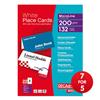 DECAdry Place Cards 200gsm 6 per A4 Sheet 85x46mm Ref OCB3713-3 [Pack 132 Cards] - 7 for 5