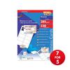 DECAdry MicroLine Business Cards 285gsm Bright White Ref OCB3261-3 [150 Cards] - 7 for 5