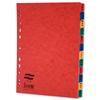 Europa Subject Dividers Pressboard 300gsm [Pack 5] - 3109Z