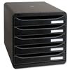 Exacompta Big Box Plus Drawer Set Plastic 5 Drawers each - 309714D