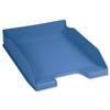 Exacompta Forever Letter Tray Recycled Plastic Stackable Front-load A4plus Cobalt Blue Ref 113101D