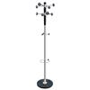 Decorative Coat Stand Solid Head Steel Post Umbrella Stand Double