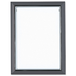 The Photo Album Company Deluxe Certificate Frame Non-Glass Holds A4 Smoke Ref A4PEL-SMK