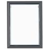 Deluxe Certificate Frame Non Glass Holds A4 Smoke