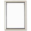 Deluxe Certificate Frame Non Glass Holds A4 Silver