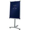 Nobo Welcome Foyer Board on Stand with Characters Aluminium Frame W600