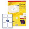 Avery Smartstamp Labels Laser Logo 10 per Sheet 135x38mm L5103-40