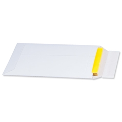Smartbox White Card Envelope Dual-seal 450gsm 235x308x30 A4 Ref 140452102 [Pack 25]