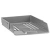 Avery Basics Letter Tray Stackable Versatile A4 Foolscap W278xD390xH70mm Light Grey Ref 1132LGRY